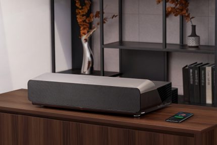 X1000-4K+ 4K HDR Ultra Short Throw Smart LED Soundbar Projector